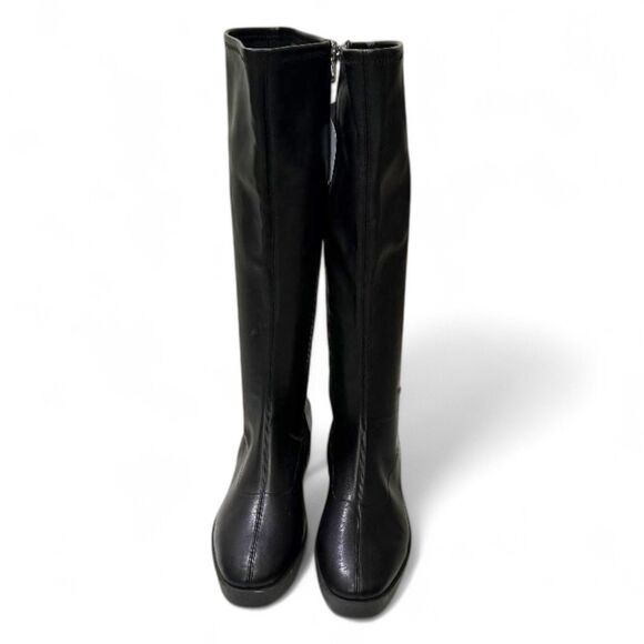 AEROSOLES Black Heeled Boots - Picture 3 of 9